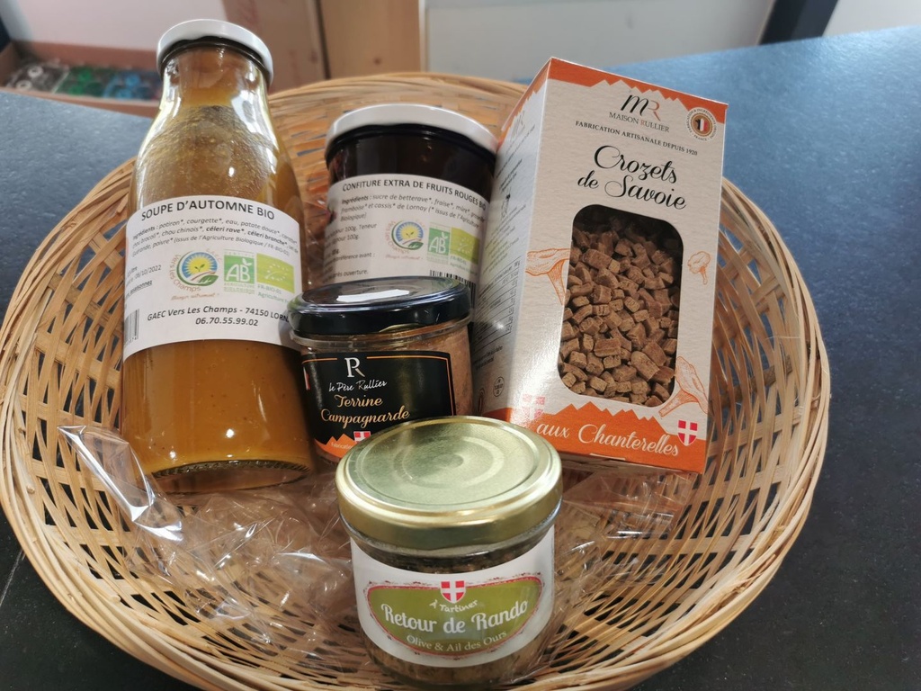 Coffret gourmand à la carte