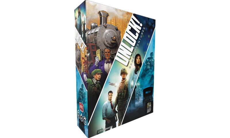 Jeux coopératif - Asmodee Unlock Game Adventures