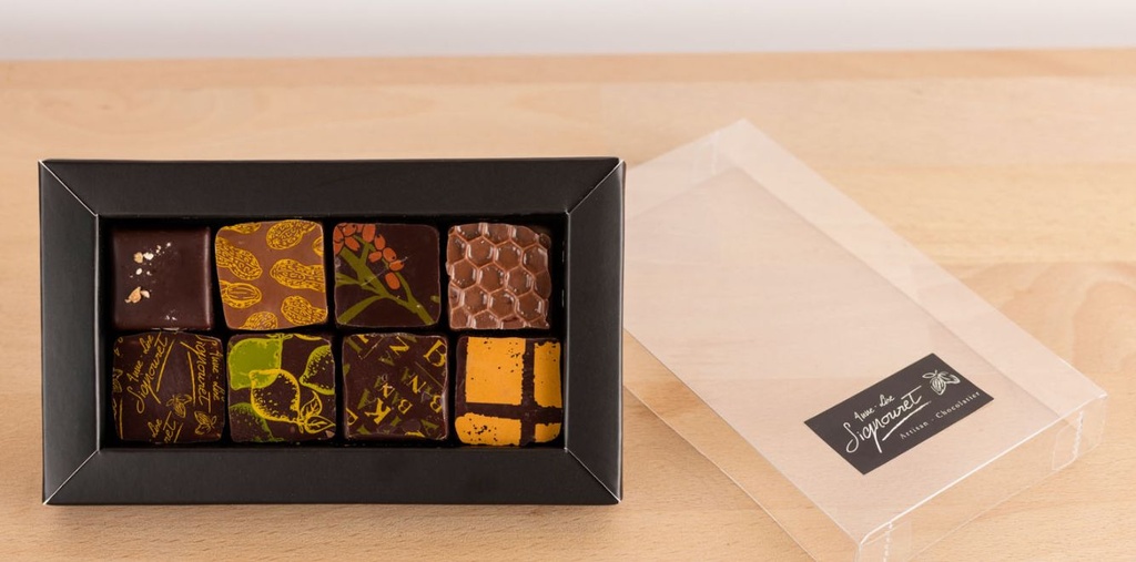 Reglette 8 chocolats