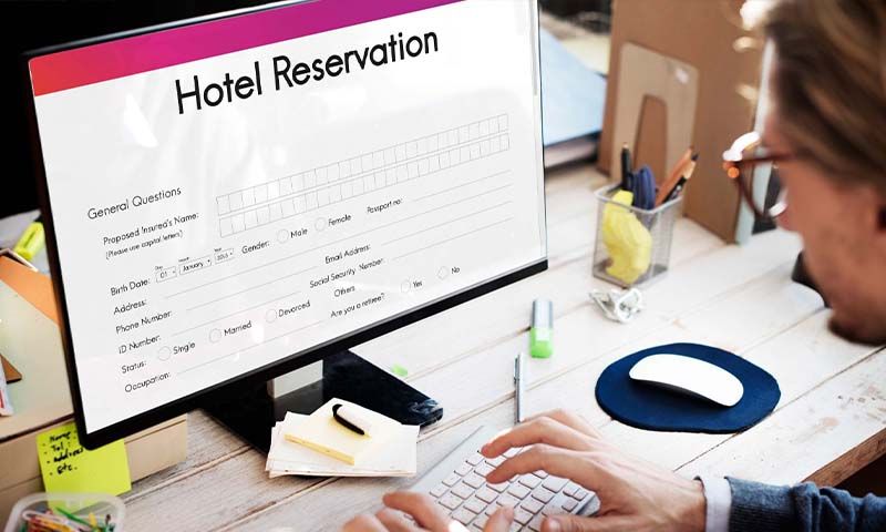 Réservation d'hôtel