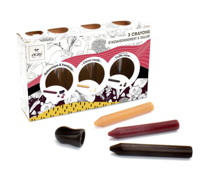 Coffret épices – Crayon à tailler Gourmet Gourmand - OCNI