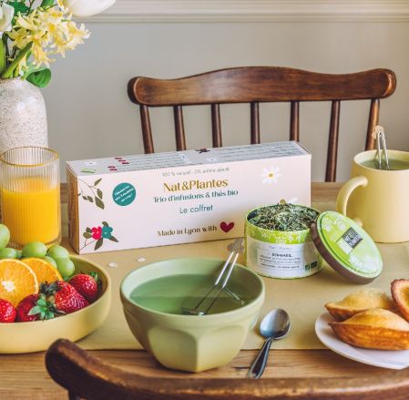 Coffret Trio d'infusions & thés bio