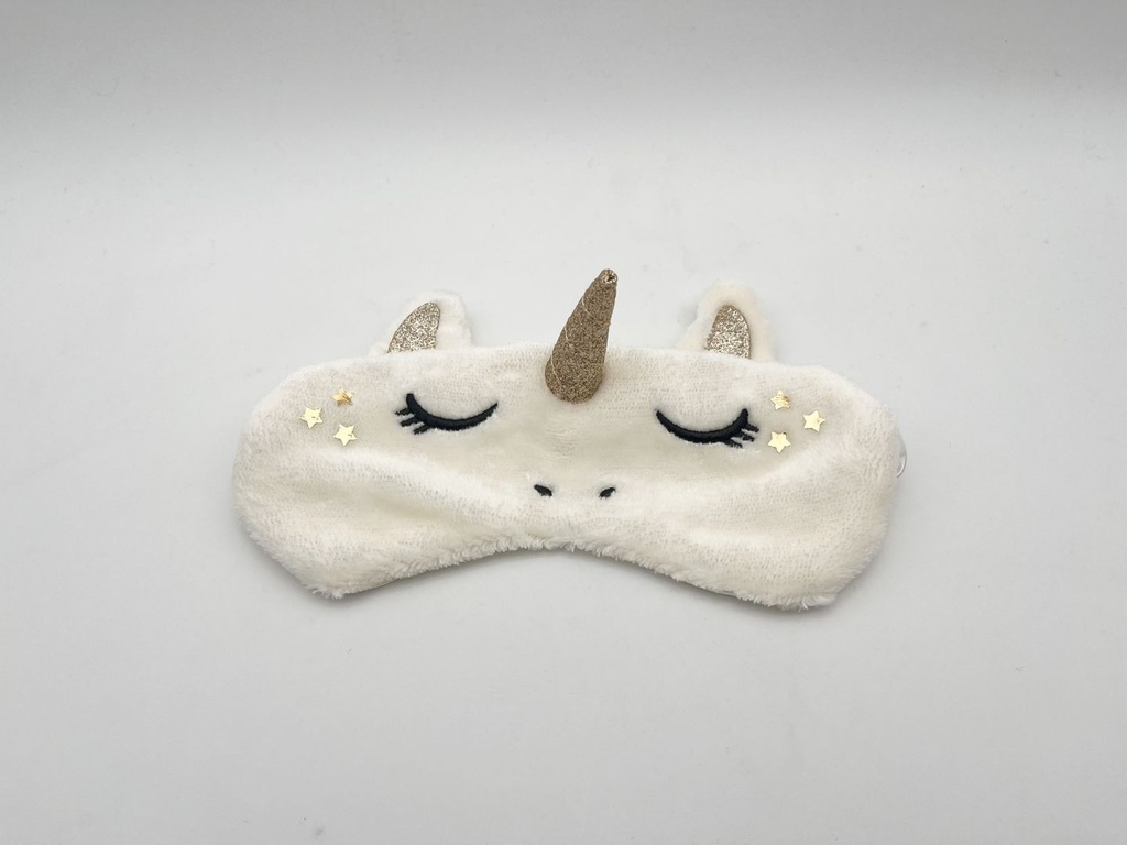 Masque de nuit licorne